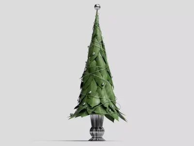 Christmas Decorative Tree 3D model