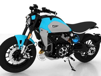 Ducati Scrambler Next Gen 3D model