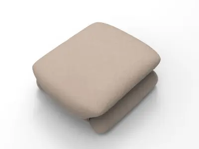 Pisu Pouf Low-poly 3D model