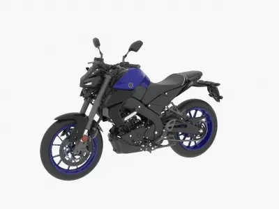 Yamaha MT-125 3D model