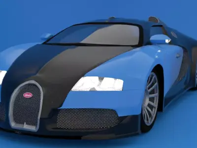 Bugatti Veyron   Free 3D model