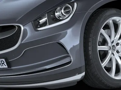 Generic SUV Coupe Luxury 2017 3D model