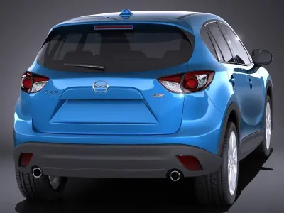 Mazda CX-5 2015 VRAY 3D model