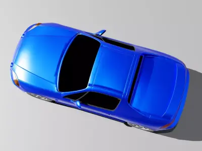 Honda CR-X del sol Civic CR-X 3D model