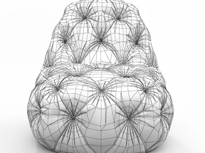 Cheshire armchair 3D model