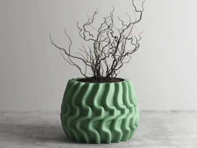 vase 3d print 544 3D print model