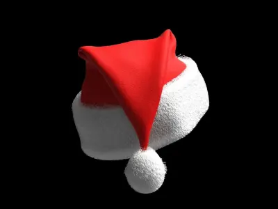 Christmas hat Free 3D model