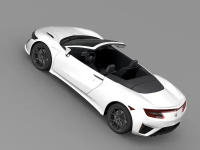 Honda NSX Cabriolet 2017 3D model