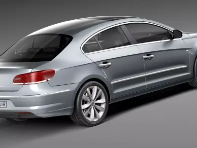 Volkswagen Passat CC 2013 3D model