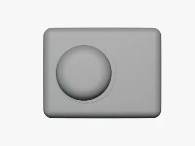 Basic Laundry Detergent - Geometry Only No Textures No Materials 3D model