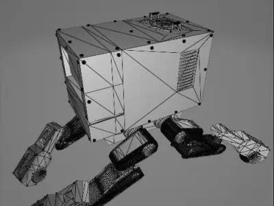 Fulure Exploration robot newbie ex2 3D model