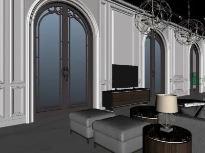 Family Room 3D model