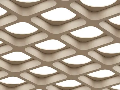 Ceiling No 001 3D model