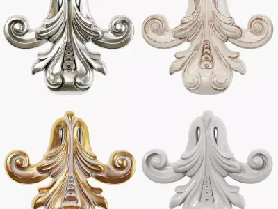 Classic carved 220 3D model