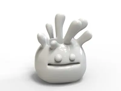 CORAL BUDDY FORTNITE PENCIL HOLDER STL 3MF 3D print model