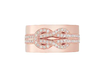 Chance Infinie Diamond  Ring 3D print model