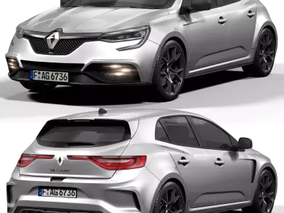Renault Megane RS 3D model