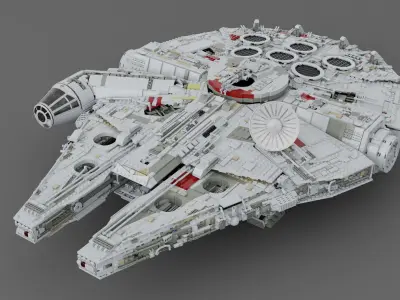 LEGO Star Wars Millenium Falcon  3D model