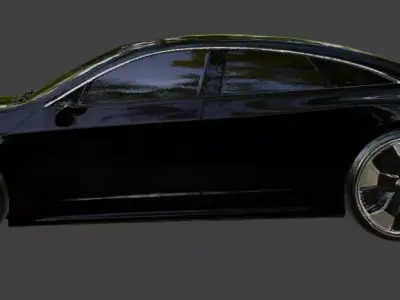 Mercedes EQXX Vision 2025 3D model