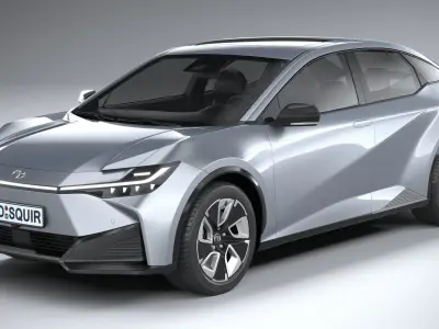 Toyota BZ3 2024 3D model