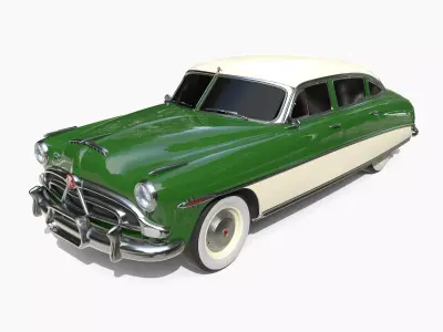 4 Door Hudson Hornet v1 3D model