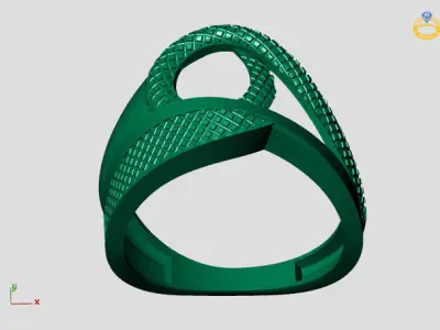 Women Plain Ring STL Models Womens Ring 3dmodels 3D print model 3D print model 63