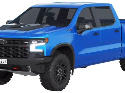 Chevrolet Silverado ZR2 2022 3D model