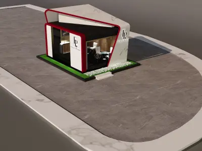  Show Room Store Exhibition a670j 3D model