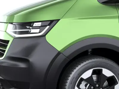 Volkswagen Transporter T7 Panamericana SWB 2025 3D model