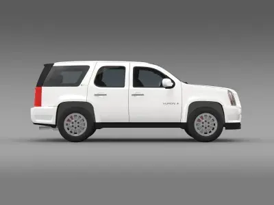 GMC Yukon Hybrid 2008 3D model