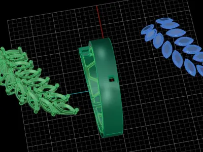 jewelry ring 221 3D print model