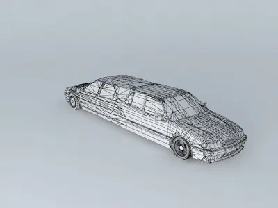 Top Gear  James May's Alfa Saab Limo Free 3D model