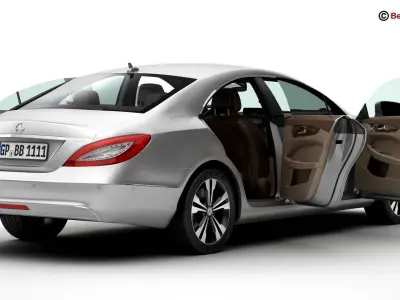 Mercedes CLS Class 2015 3D model