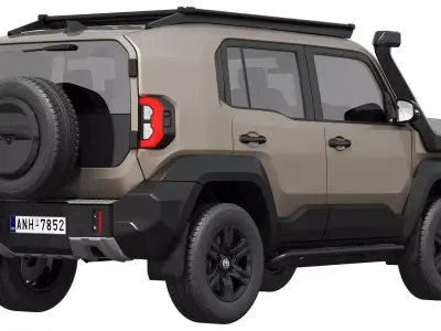 Toyota Land Cruiser FJ Offroad Package 2027 3D model