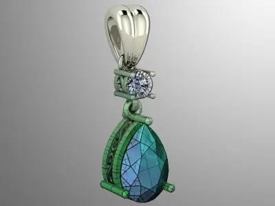 Pendant 57 3D print model