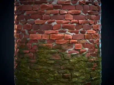 Wall Material - VOL 05 - Maps - Sbsar Texture