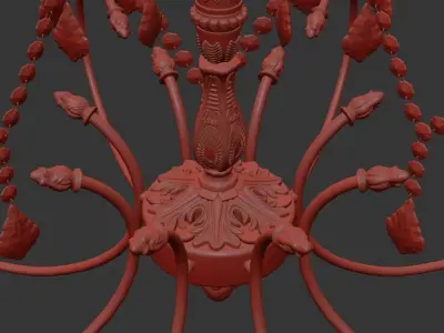 Chandelier Lumen E 1 1 8 602 GB 3D model