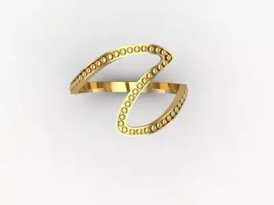 ringcurvebead 3D print model