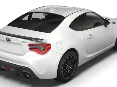 Subaru BRZ 2017 3D model