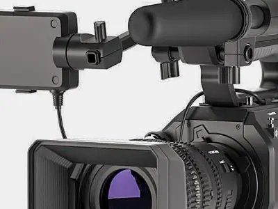 Sony Camera Modern 3D model