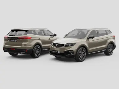 Proton X70 2020 3D model