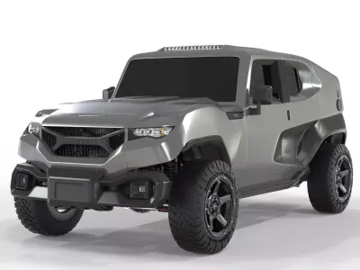 Rezvani Tank 2018 3D model