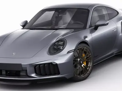 Porsche 911 Turbo S 2026 3D model
