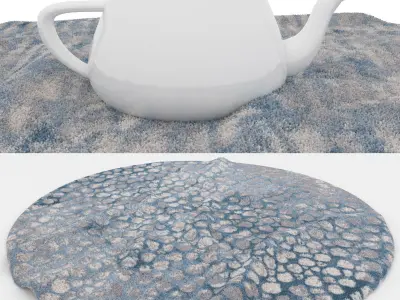 Rugs No 1022 Low-poly 3D model