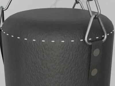 Punch Bag 3D model