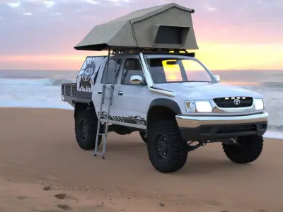 TOYOTA HILUX 3D model get