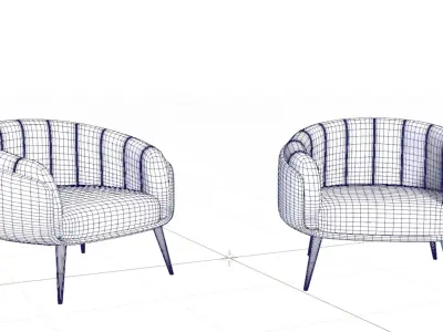 Sofa Chair Free 3D model purchase