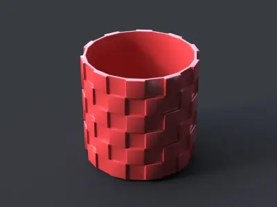 New Pot 3D model 3D print model 14  3D print model