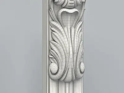 Pillar 004 3D model