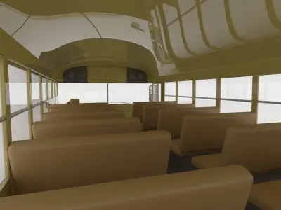 Shool Bus 3D model